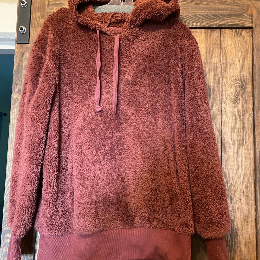 Sherpa hoodie